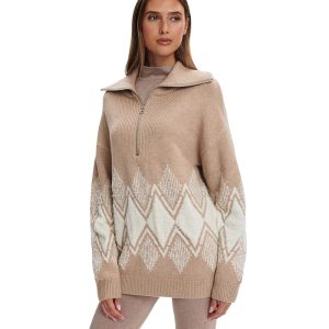 Varley Betty Jacquard 1/2 Zip