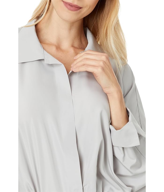 Norma Kamali Super Oversized Boyfriend NK Shirt Bodysuit - Image 3