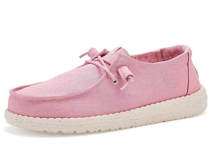 Hey Dude Kids Wendy Y Stretch Canvas Cameo Pink (Little Kid/Big Kid)