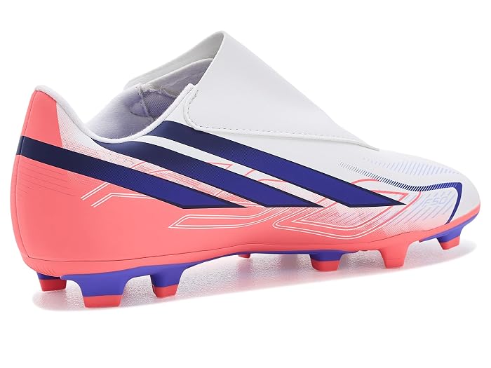 adidas Kids F50 Hyperfast Club Laceless Firm Ground/Multi Ground (Little Kid/Big Kid) - Image 3