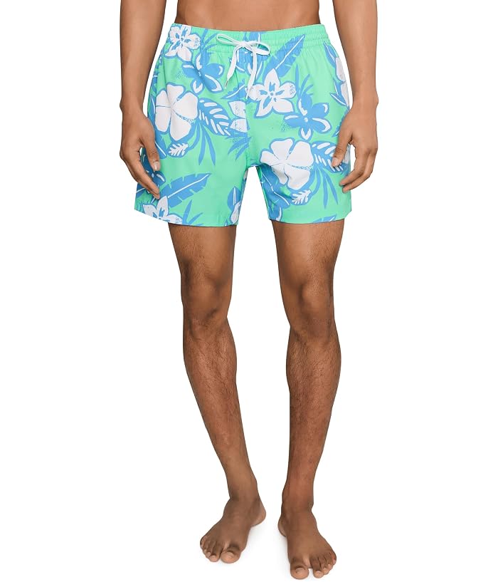 Chubbies The Baja Breezies Green 5.5" (Classic Lined Swim Trunks)