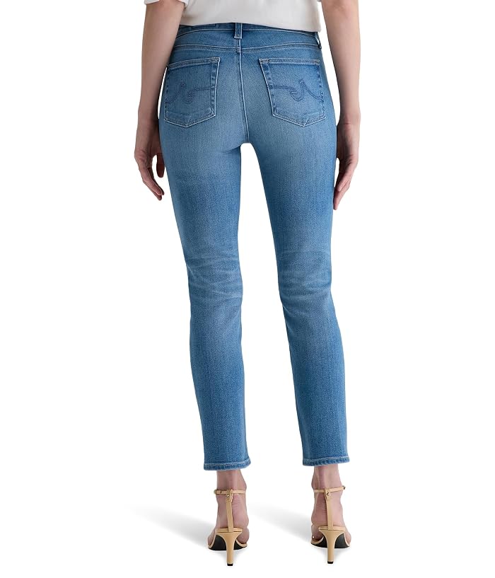 AG Jeans Prima Low Rise Cigarette Ankle Jeans in Atlantis - Image 3