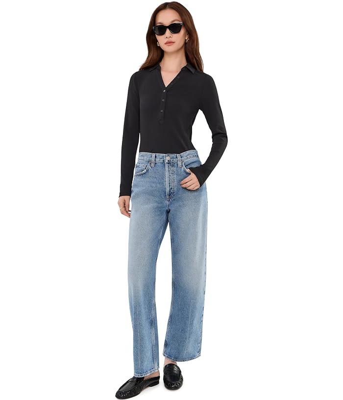 NIC+ZOE Perfect Knit Rib Polo - Image 2
