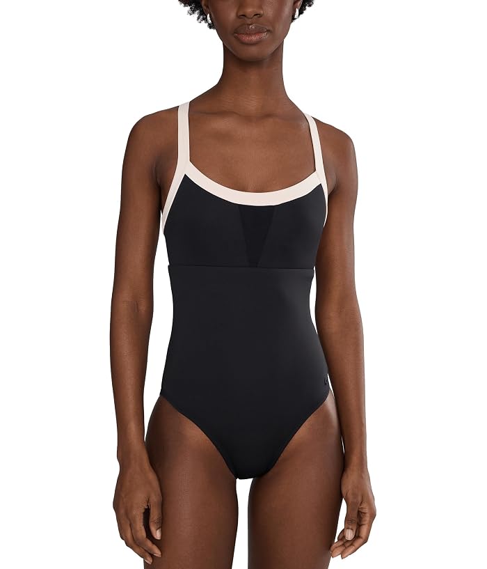 Nike Bold Color Block V-back One Piece