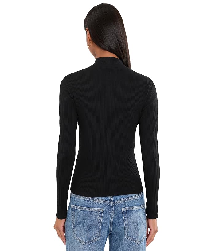 Lilla P Ribbed Long Sleeve Mock - Image 4