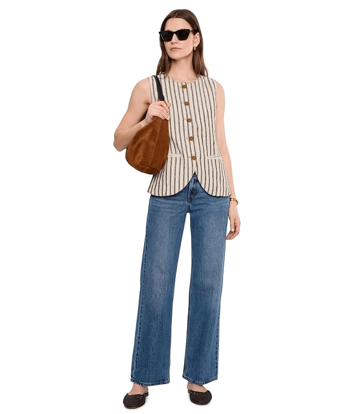Faherty Sun Strider Linen Vest - Image 2