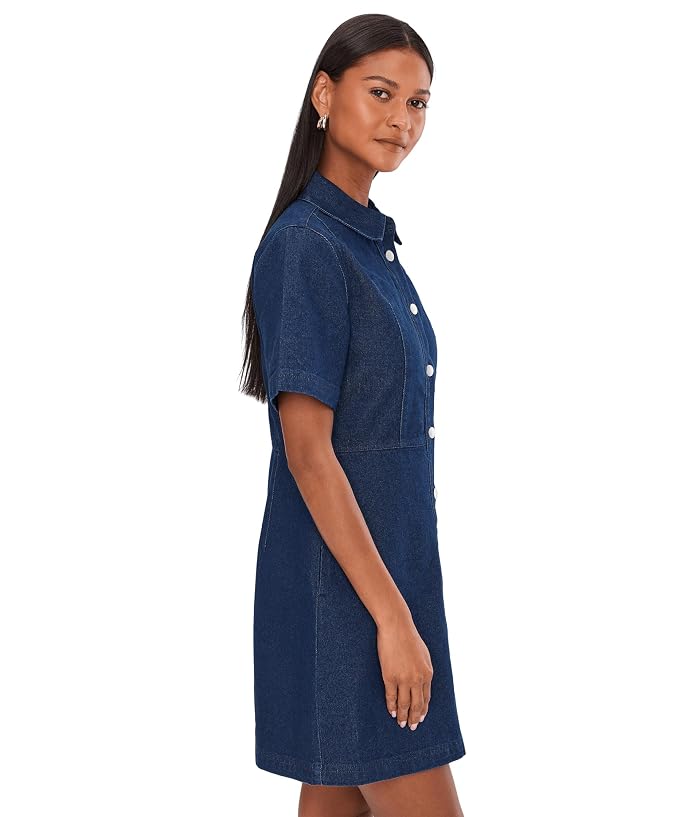 Barbour Maia Denim Mini Dress - Image 3