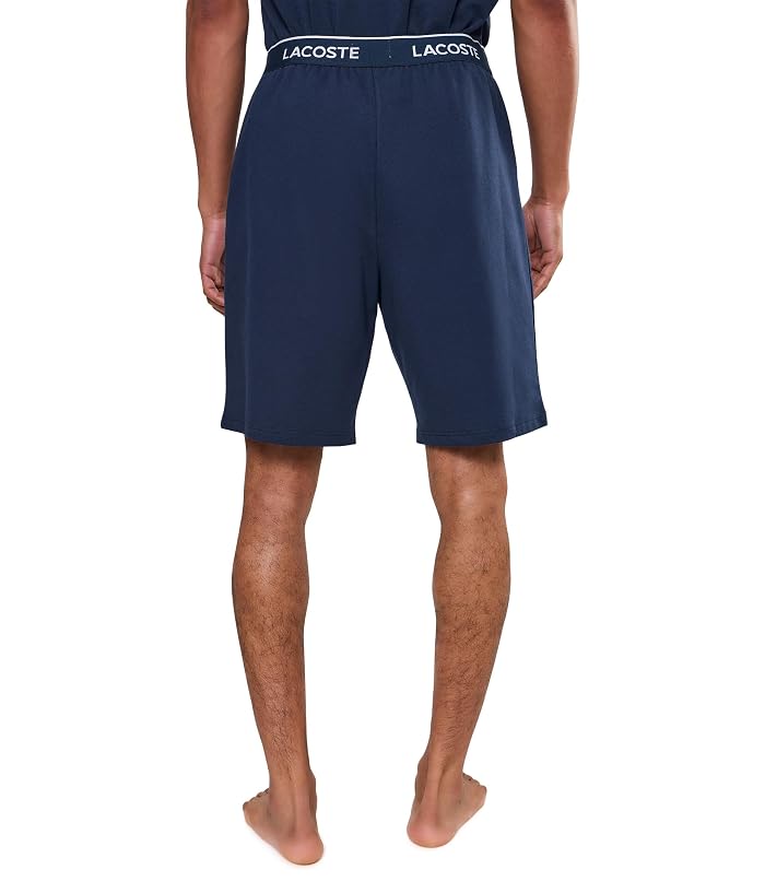 Lacoste Straight Fit Fleece Pajama Shorts - Image 4