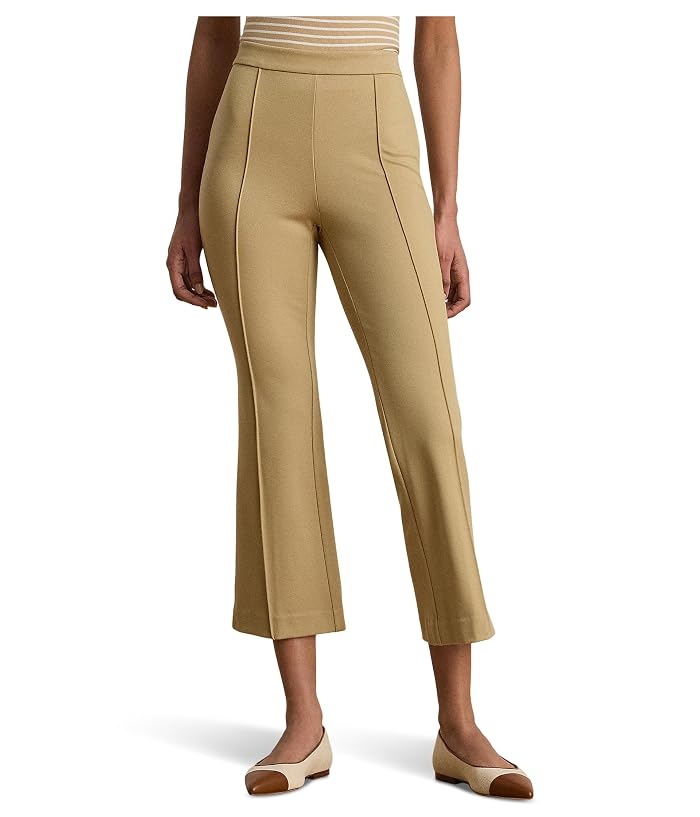 Lauren Ralph Lauren Twill Flare Ankle Pants