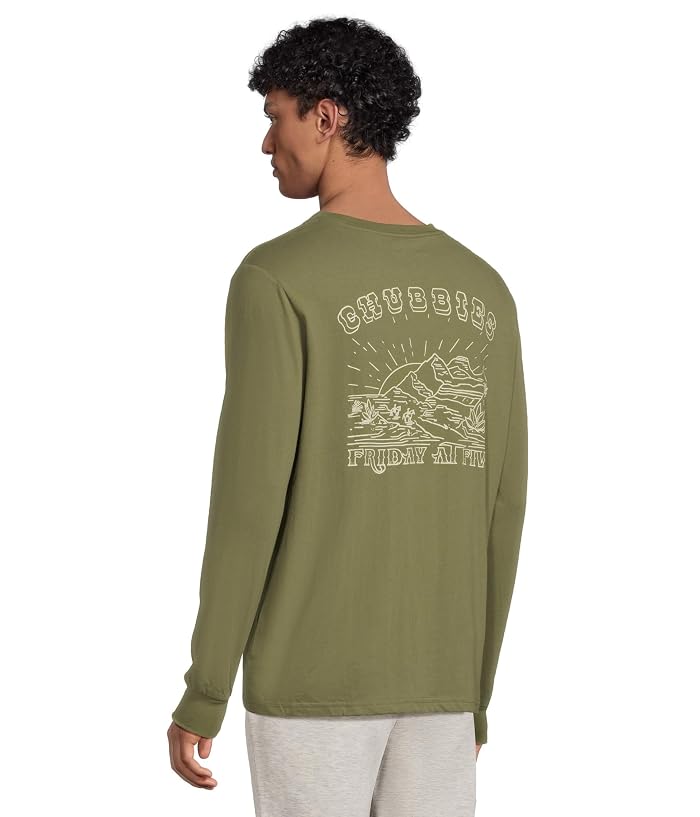 Chubbies The Handy Man (Long Sleeve Pocket T-shirt) - Image 3
