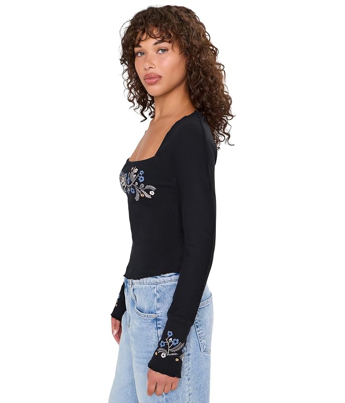 Free People Olivia Long Sleeve Top - Image 3