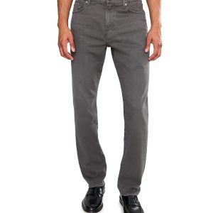 AG Jeans Everett Slim Straight Pants in 7 Years Sulfur Evening Smoke
