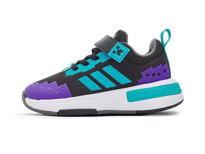 adidas Kids x Minecraft Pro Elastic Lace Shoes (Little Kid) - Image 4