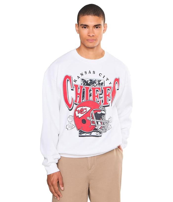 Junk Food Clothing NFL Kansas City Chiefs Conversion Crew Fleece