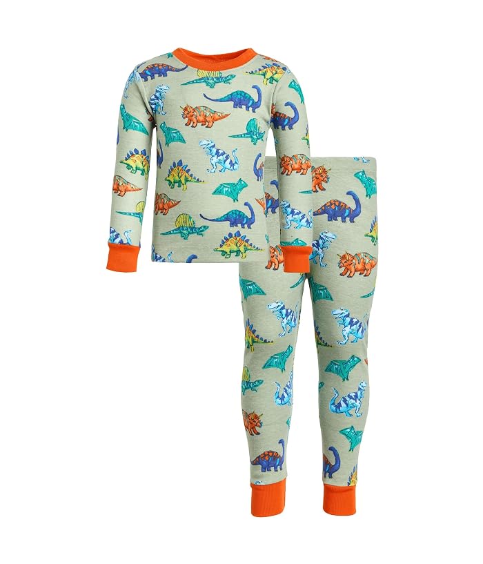 Hatley Kids Dino Party Cotton Pajama Set (Toddler/Little Kid/Big Kid)