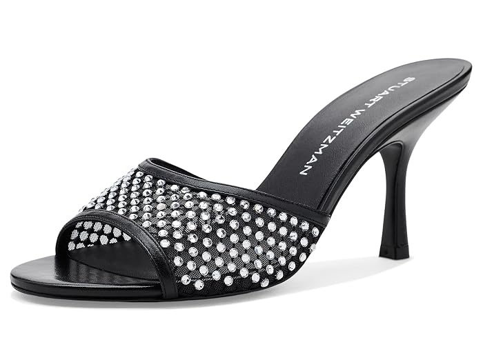 Stuart Weitzman Bareitall Shine Slides