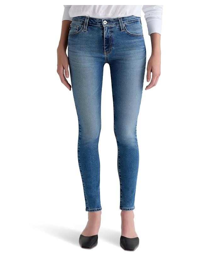 AG Jeans Farrah Mid Rise Skinny Ankle Jean In Adorn