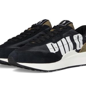 Polo Ralph Lauren Suede Nylon-Train 89 Pp-Sneakers-Low Top Lace