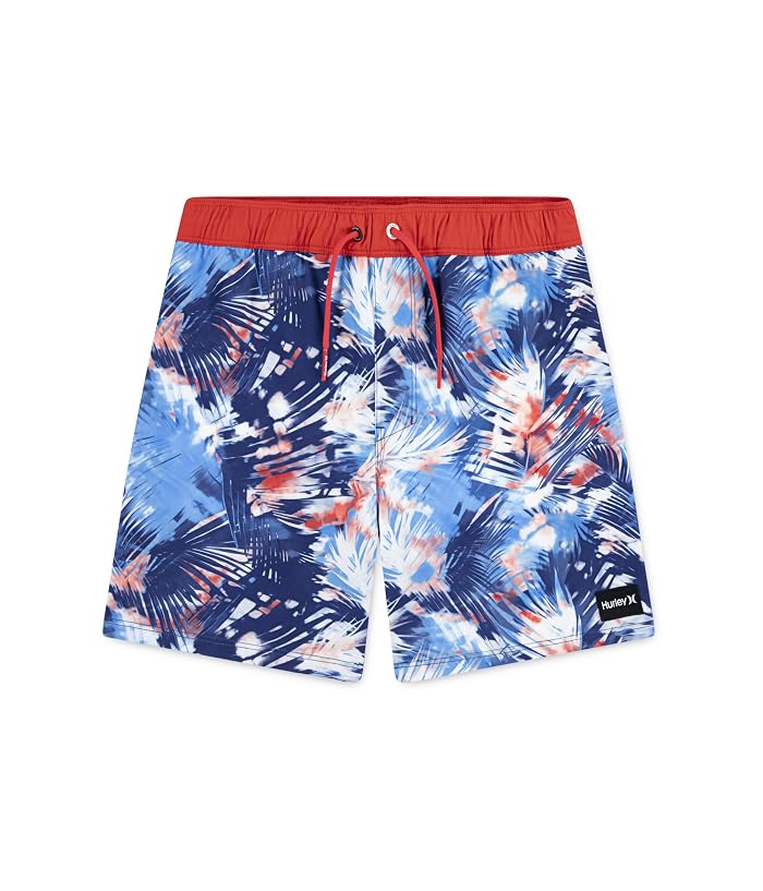 Hurley Kids Distorted Palm Pull On Swim Trunk (Little Kid)