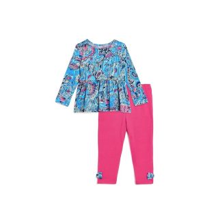 Lilly Pulitzer Kids Adella Tunic & Legging Set (Toddler/Little Kids/Big Kids)