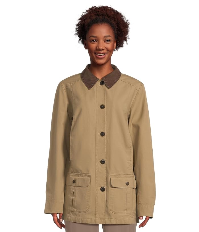 L.L.Bean Adirondack Barn Coat Flannel-Lined
