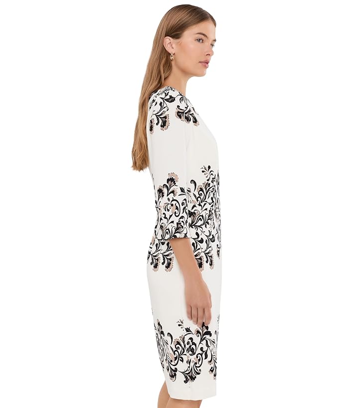 Adrianna Papell Placement Print Dress - Image 3