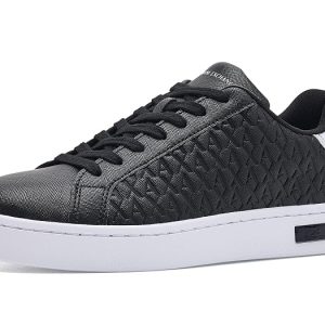 Armani Exchange London Leather Sneakers