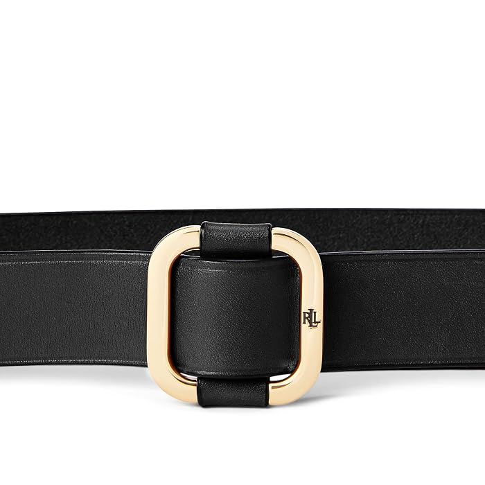 Lauren Ralph Lauren Slide Buckle Leather Belt - Image 2