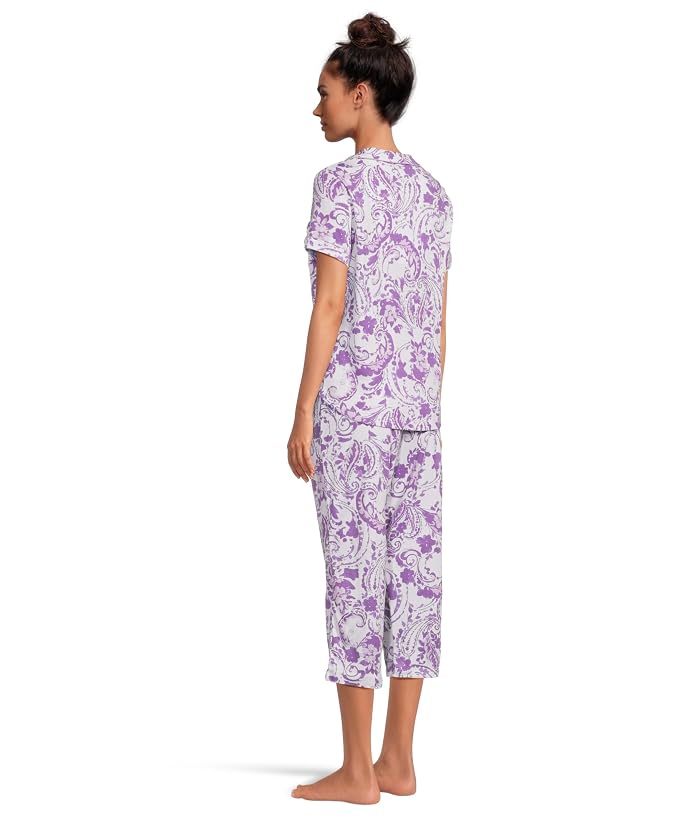 Karen Neuburger Two Piece Capri Girlfriend Pajama Set - Image 3