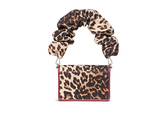 Kate Spade New York Natasha Downtown Leopard Fabric Card Case Crossbody With Scrunch Strap - Image 2