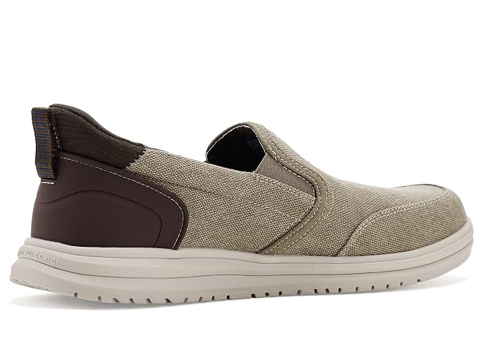 Nunn Bush Brew City Easy On and Off Moccasin Toe Hands Free Organic Canvas Slip-On Loafers - Image 3