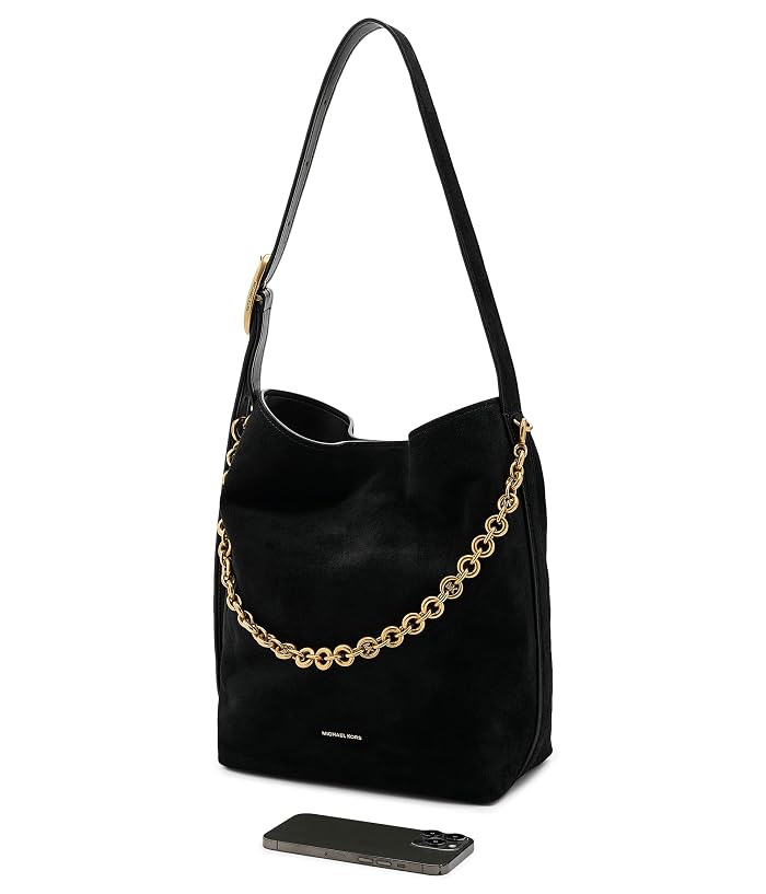 MICHAEL Michael Kors Nolita Large Bucket Shoulder with Chain - Image 3