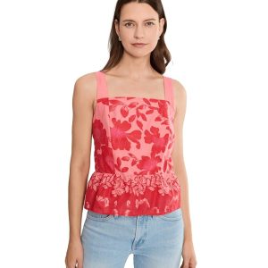 Vince Camuto Peplum Sleeveless Top