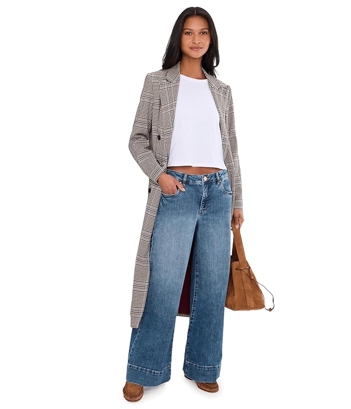 KUT from the Kloth Maya High-Rise Fab Ab Wide Legs Regular Hem in Amuse - Image 2