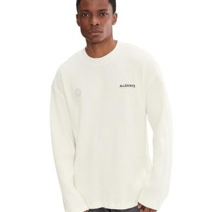 AllSaints Emblem Long Sleeve Crew
