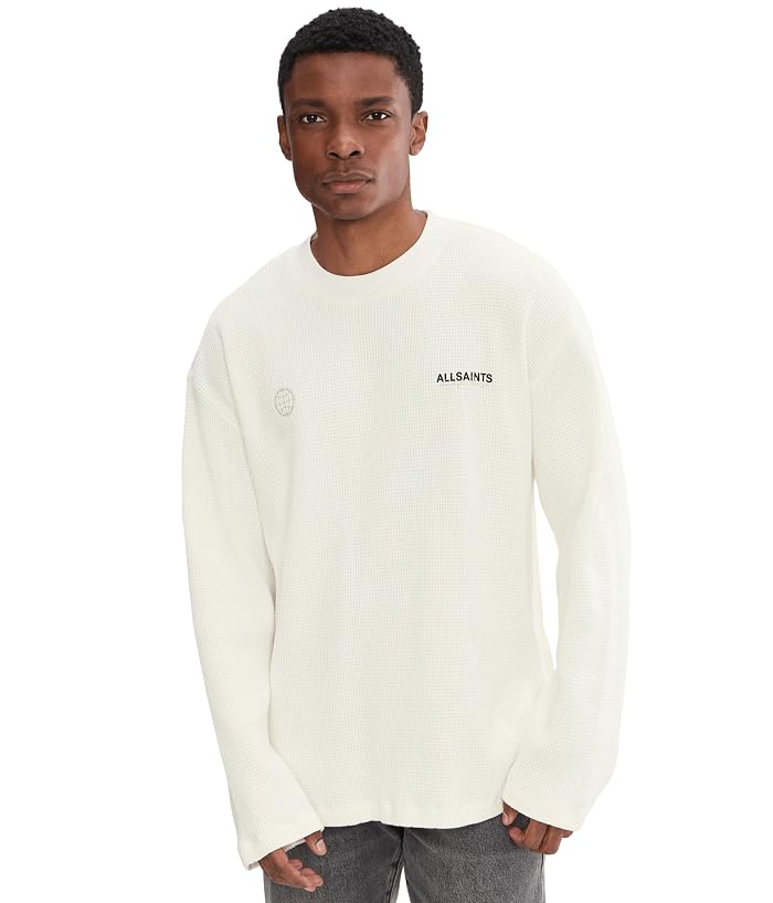 AllSaints Emblem Long Sleeve Crew