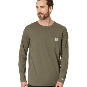 Carhartt Force Relaxed Fit Midweight Long Sleeve Pocket T-Shirt
