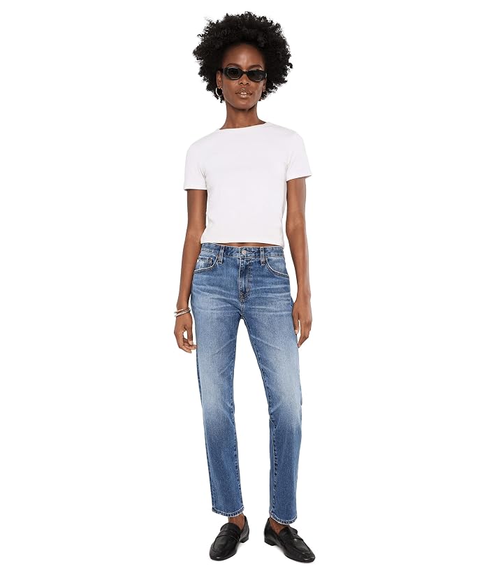 AG Jeans Ex-Boyfriend Mid-Rise Slouchy Slim in 15 Years Prague - Image 2