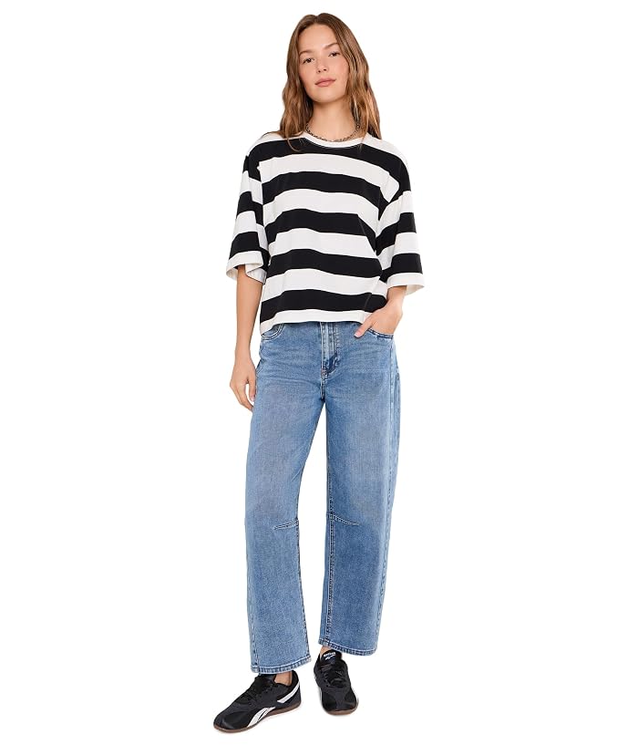 KUT from the Kloth Ashton High-Rise Relaxed Leg Pants w/ Frontside Panel - Image 2