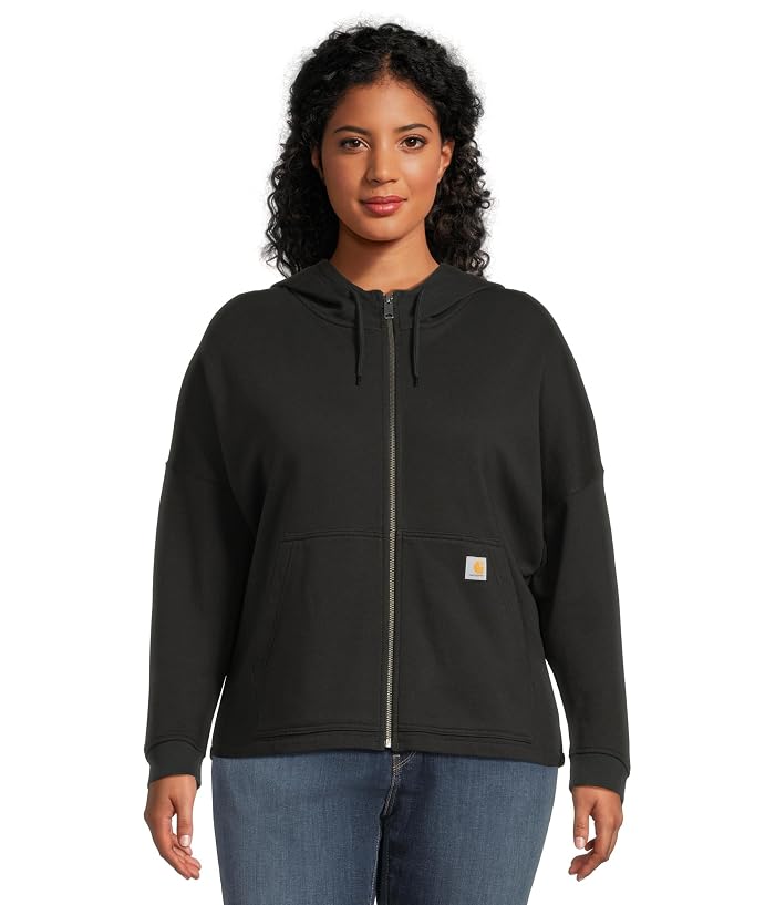 Carhartt Plus Size TENCEL™ Fiber Series Loose Fit Full-Zip Sweatshirt