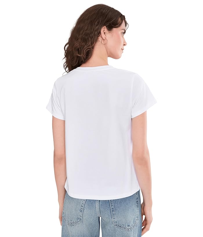 Elliott Lauren Heart's Desire - Short Sleeve Tee With Heart Embroidery Detail - Image 4