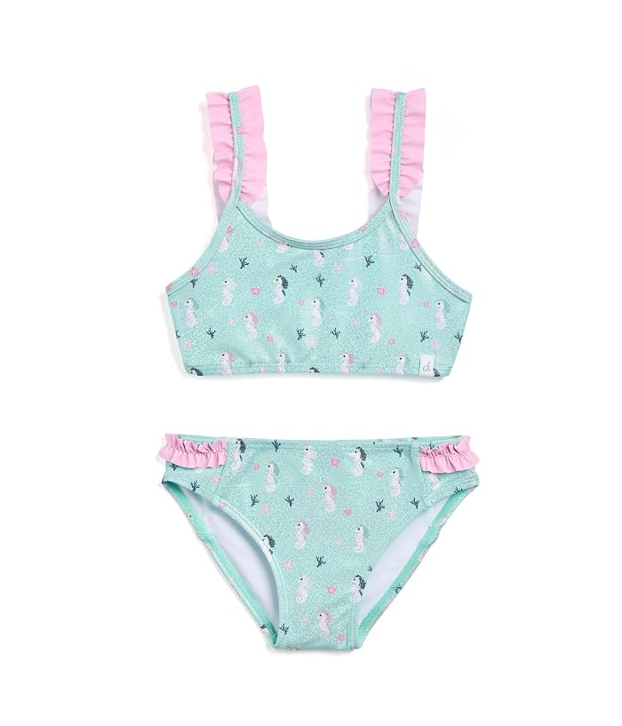 Deux par Deux Seahorse Two-Piece Swimsuit (Big Kid)