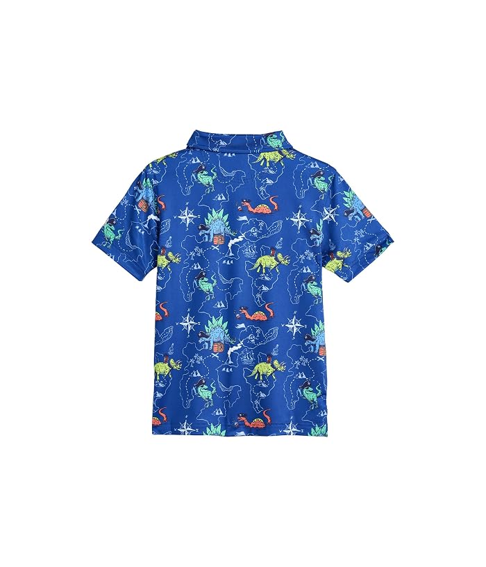 Chubbies Kids The Rex Marks The Spot Performance Polo (Big Kid) - Image 2