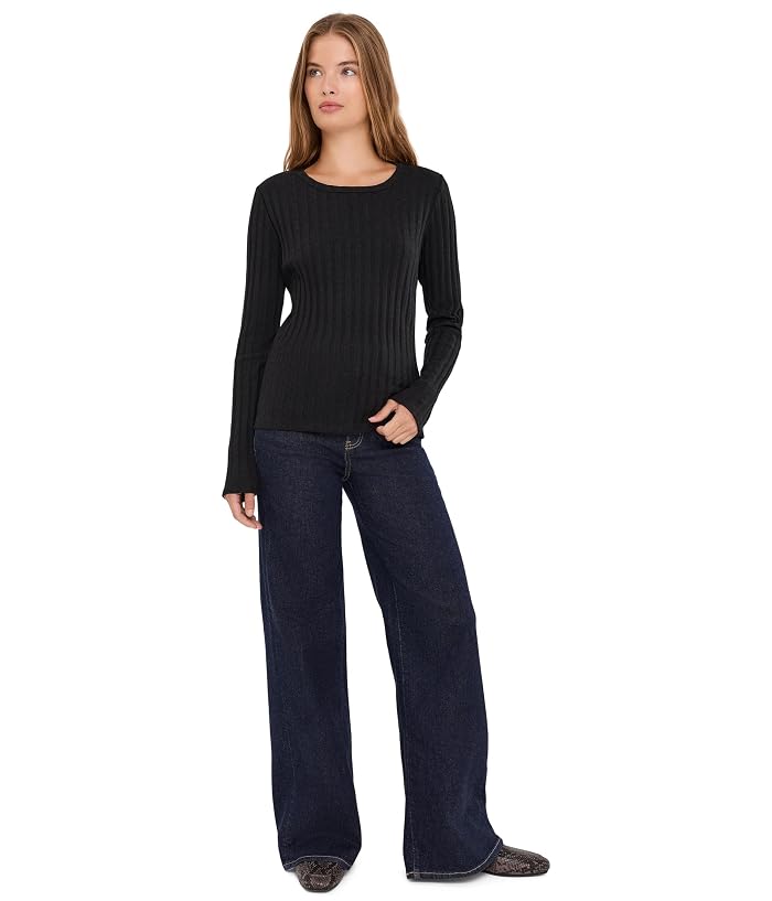 Michael Stars Mireya Long Sleeve Crew Tee - Image 2