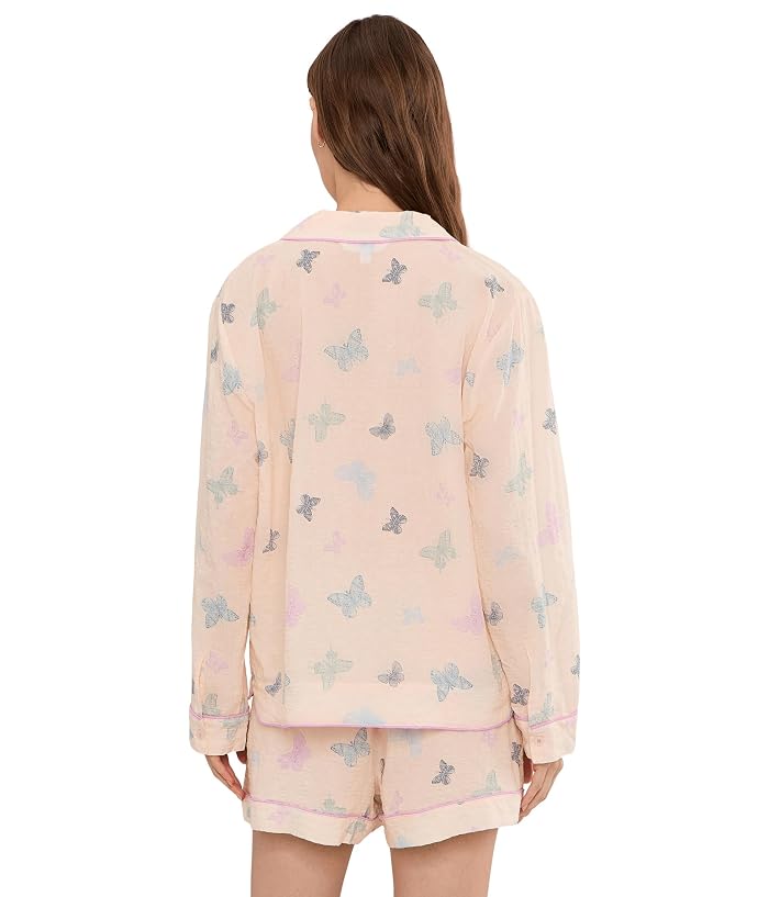 HONEYDEW Good Life Long Sleeve Shorties PJ Set - Image 4