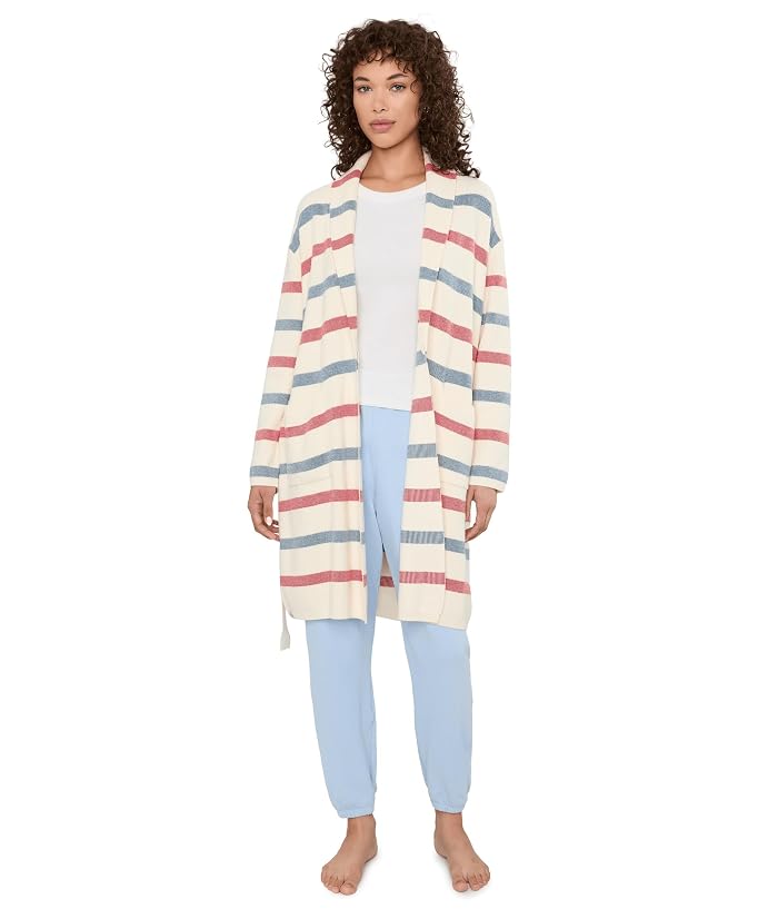 Barefoot Dreams CozyChic Ultra Lite® Cotton Stripe Robe - Image 4