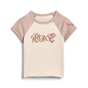 Roxy Kids Bouquet Baby Tee (Big Kid)