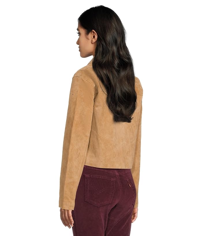 Blank NYC Real Suede Cropped Blazer - Image 3
