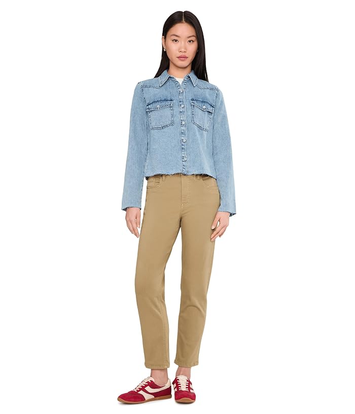 KUT from the Kloth Blair High-Rise Fab Ab New Straight Leg 5 Pocket in Antique Bronze - Image 2