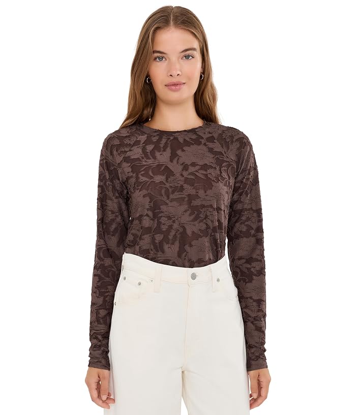 Splendid Cecelia Floral Long Sleeve Tee